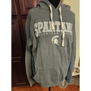 Captivating Mens Michigan State Spartans Hoodie Green Size M MSRP $65